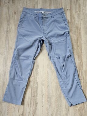 Stio Men's Light Blue Coburn Performance Hiking Stretch Pants 34L Outdoors